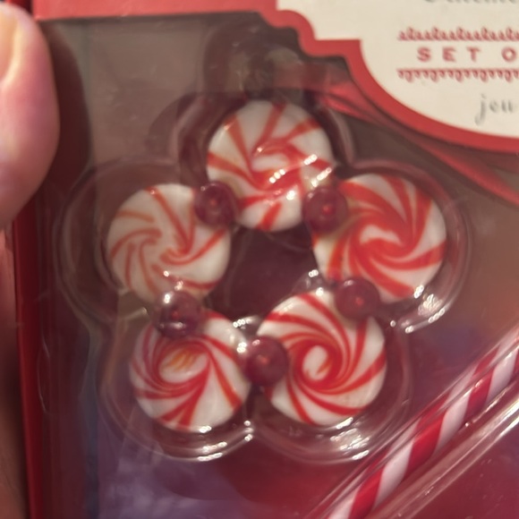 Williams Sonoma Peppermint Candy Ornaments - Picture 3 of 5